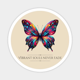 Colorful elegant butterfly t-shirt Magnet